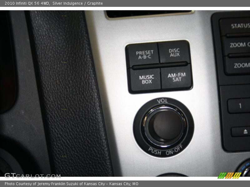Silver Indulgence / Graphite 2010 Infiniti QX 56 4WD