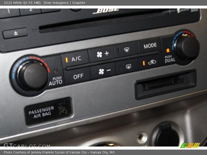 Silver Indulgence / Graphite 2010 Infiniti QX 56 4WD