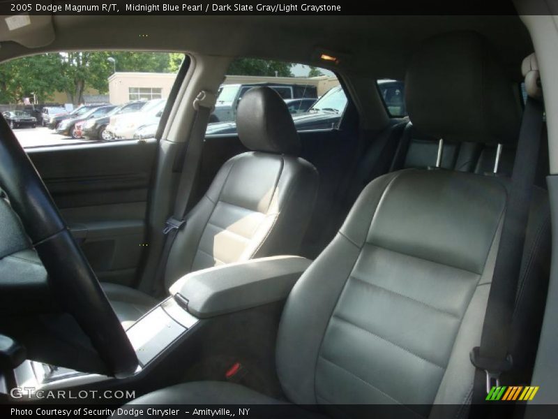 Midnight Blue Pearl / Dark Slate Gray/Light Graystone 2005 Dodge Magnum R/T