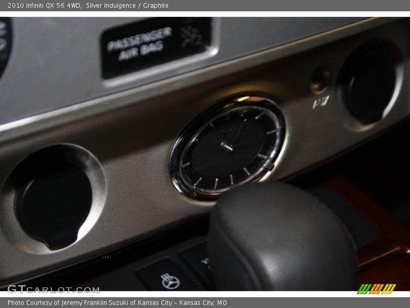 Silver Indulgence / Graphite 2010 Infiniti QX 56 4WD