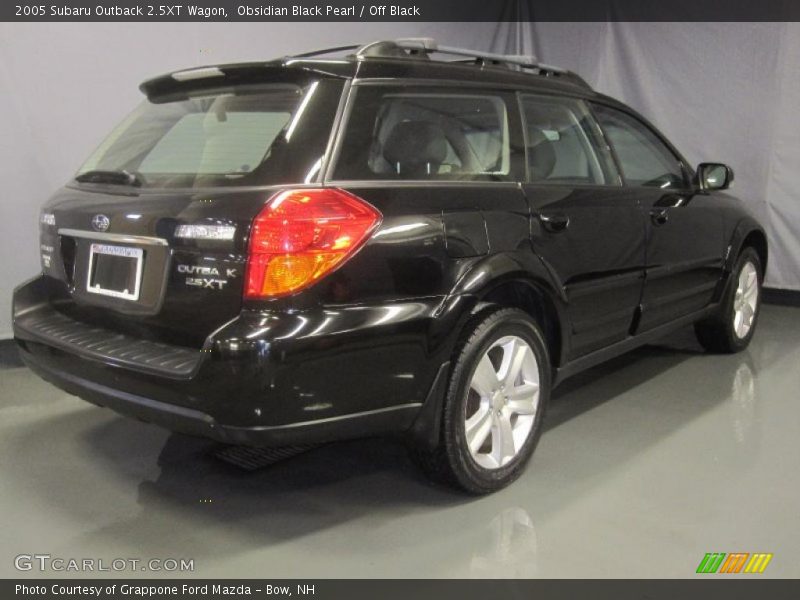 Obsidian Black Pearl / Off Black 2005 Subaru Outback 2.5XT Wagon