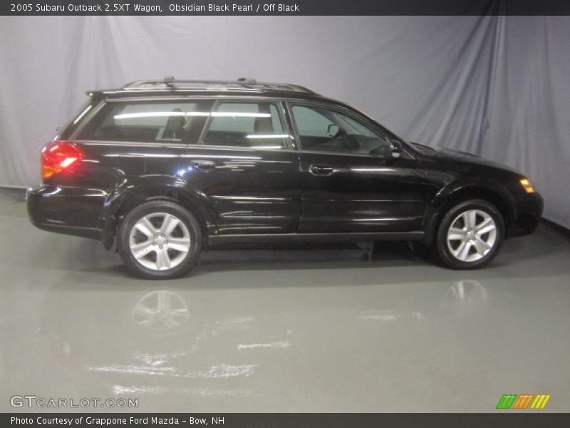 Obsidian Black Pearl / Off Black 2005 Subaru Outback 2.5XT Wagon