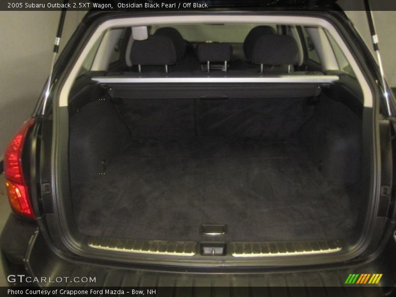 Obsidian Black Pearl / Off Black 2005 Subaru Outback 2.5XT Wagon