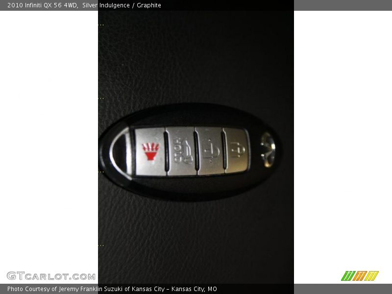 Silver Indulgence / Graphite 2010 Infiniti QX 56 4WD