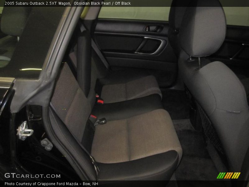 Obsidian Black Pearl / Off Black 2005 Subaru Outback 2.5XT Wagon
