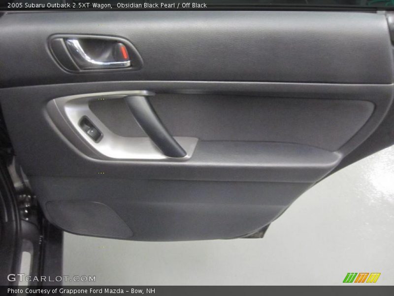 Obsidian Black Pearl / Off Black 2005 Subaru Outback 2.5XT Wagon