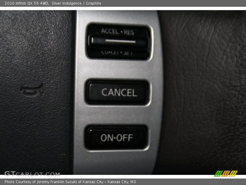 Silver Indulgence / Graphite 2010 Infiniti QX 56 4WD