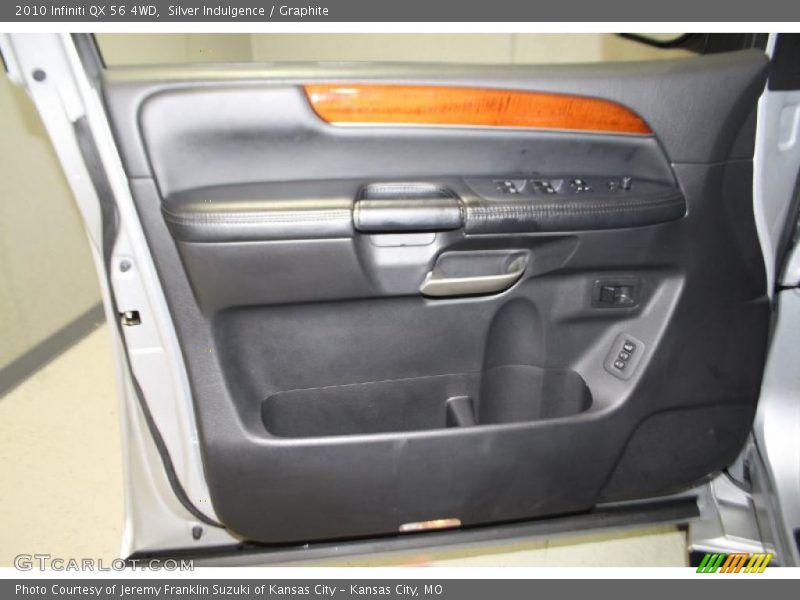 Silver Indulgence / Graphite 2010 Infiniti QX 56 4WD