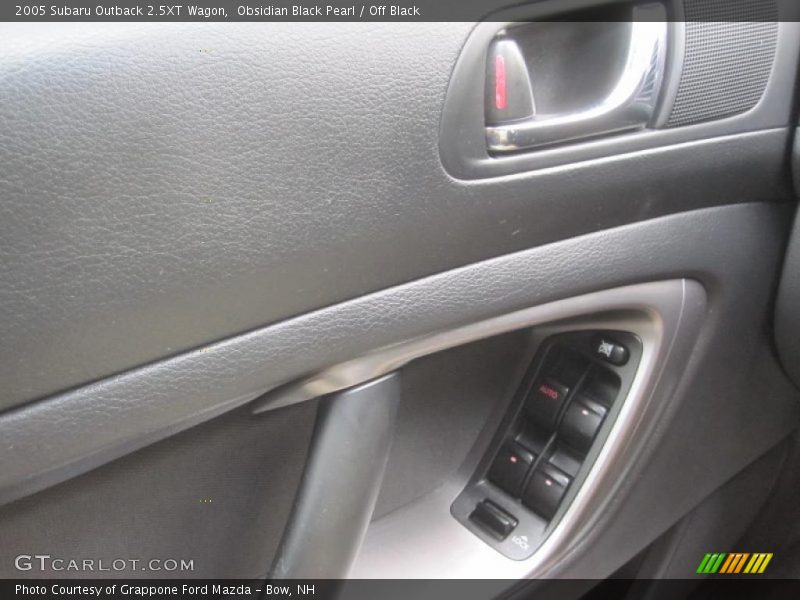 Obsidian Black Pearl / Off Black 2005 Subaru Outback 2.5XT Wagon