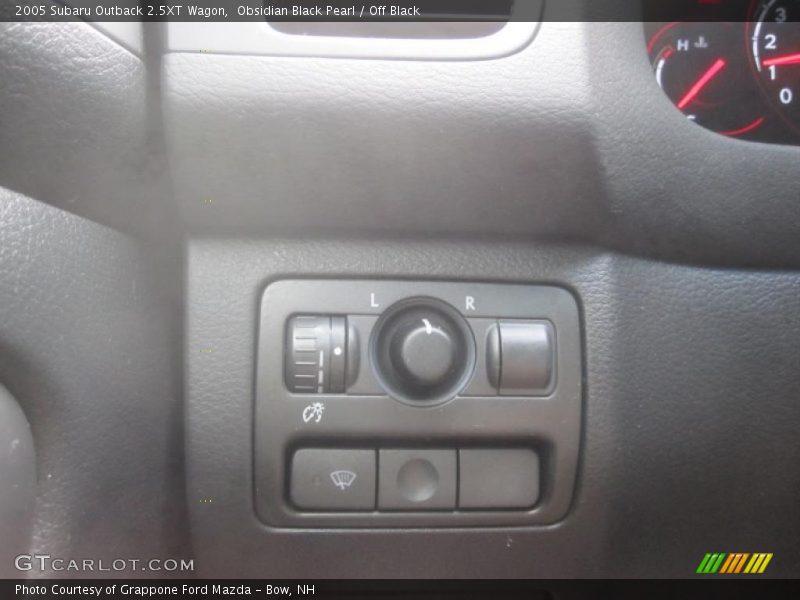 Obsidian Black Pearl / Off Black 2005 Subaru Outback 2.5XT Wagon