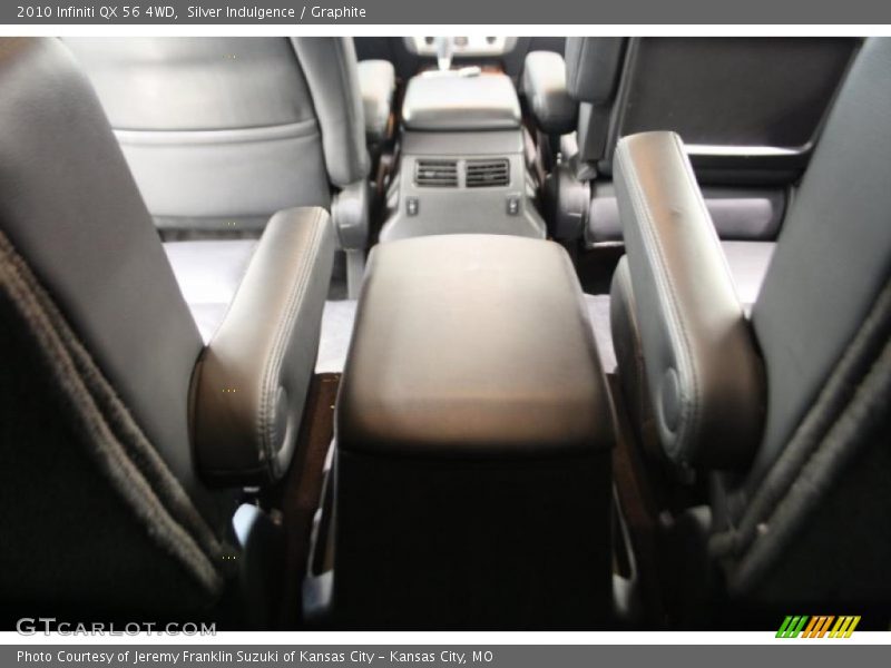 Silver Indulgence / Graphite 2010 Infiniti QX 56 4WD