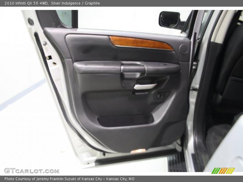 Silver Indulgence / Graphite 2010 Infiniti QX 56 4WD