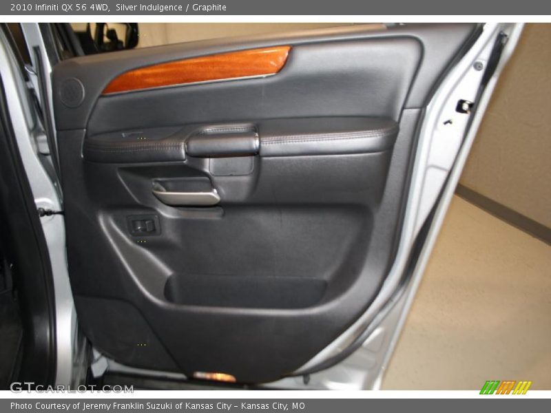 Silver Indulgence / Graphite 2010 Infiniti QX 56 4WD