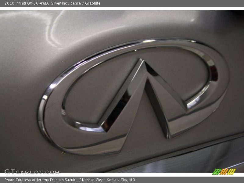 Silver Indulgence / Graphite 2010 Infiniti QX 56 4WD