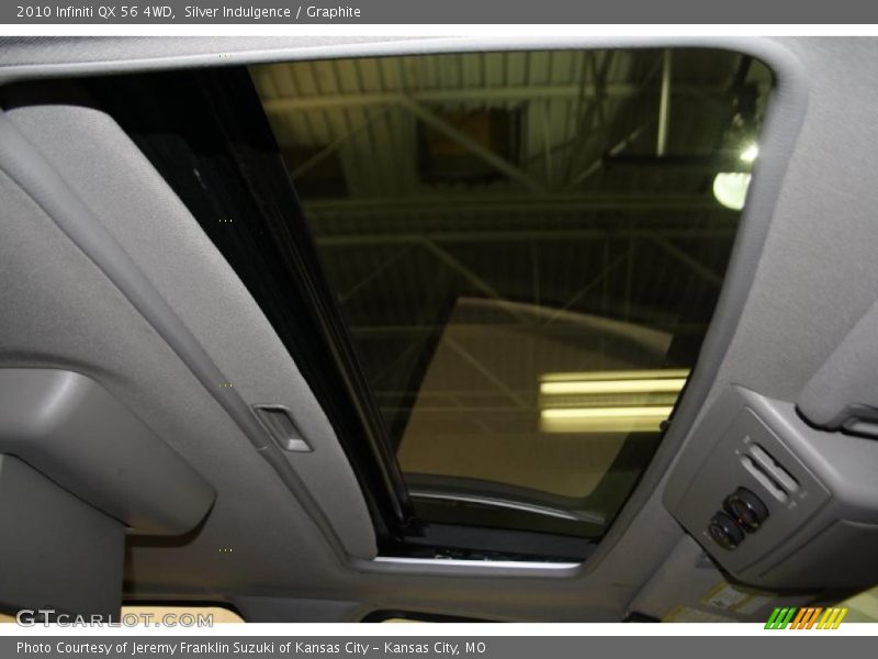 Silver Indulgence / Graphite 2010 Infiniti QX 56 4WD