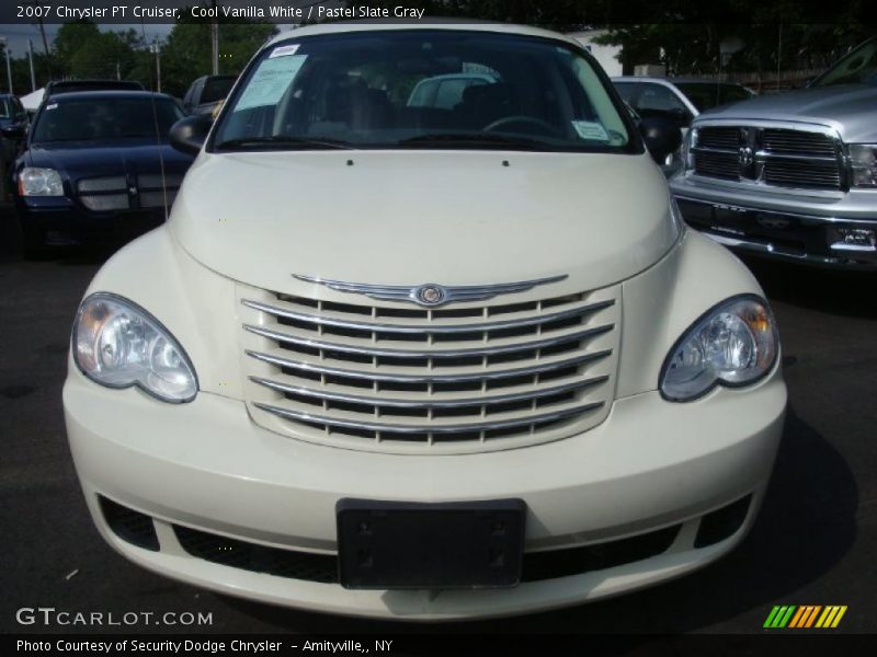 Cool Vanilla White / Pastel Slate Gray 2007 Chrysler PT Cruiser