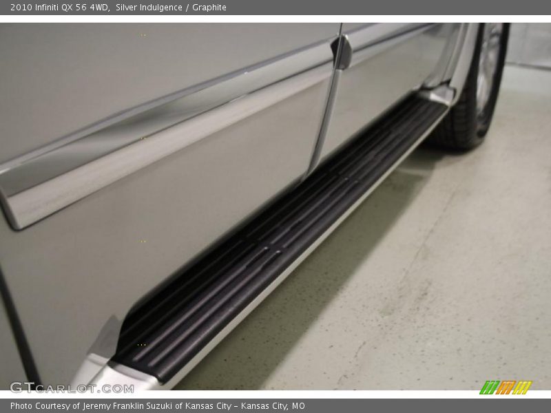 Silver Indulgence / Graphite 2010 Infiniti QX 56 4WD