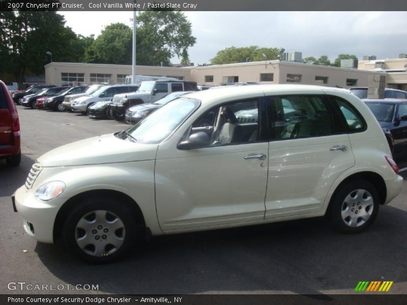 Cool Vanilla White / Pastel Slate Gray 2007 Chrysler PT Cruiser
