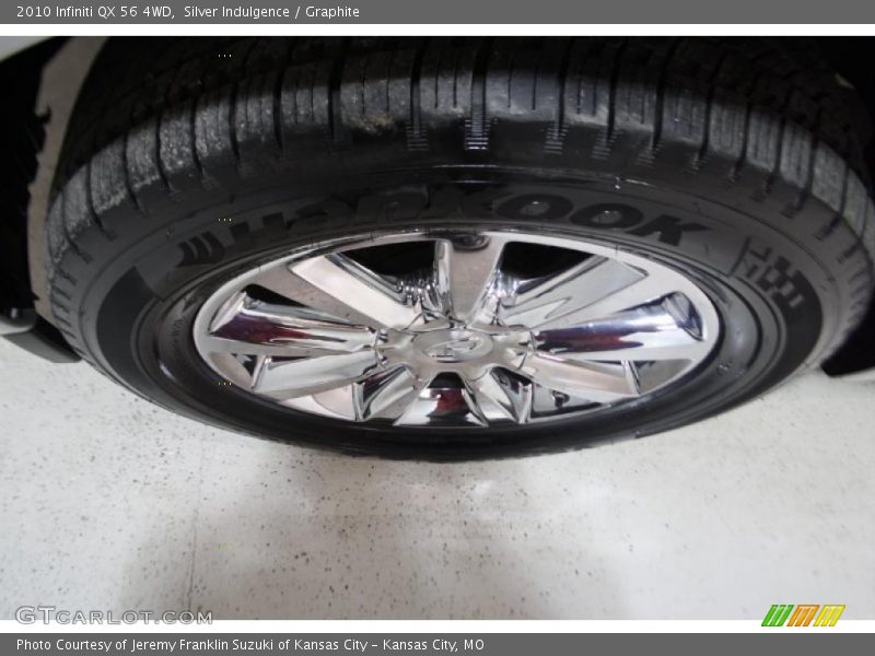 Silver Indulgence / Graphite 2010 Infiniti QX 56 4WD