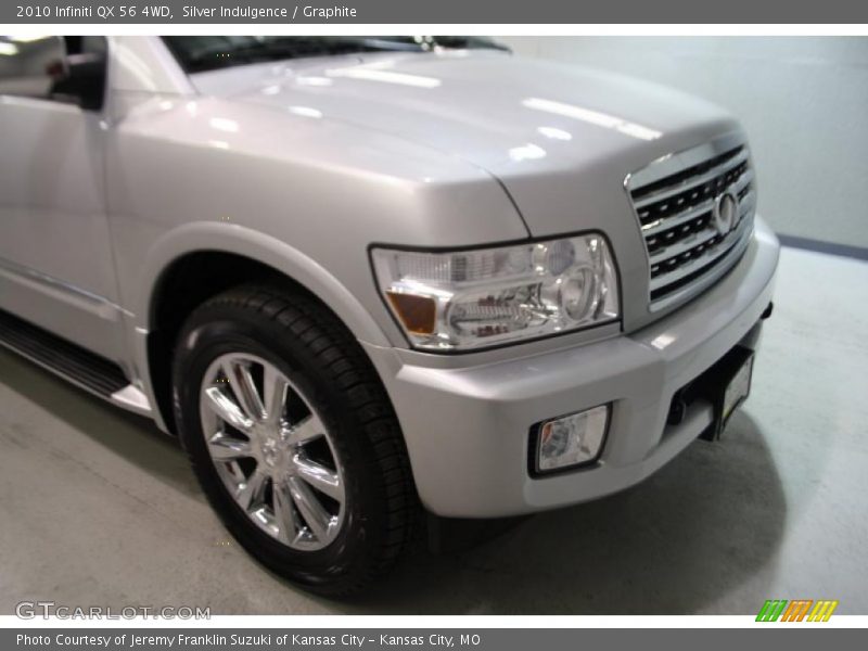 Silver Indulgence / Graphite 2010 Infiniti QX 56 4WD