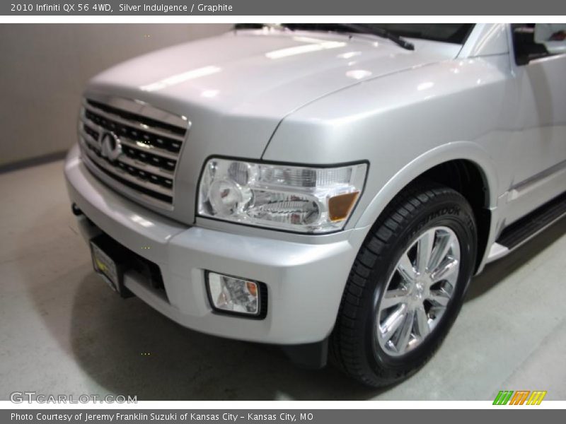 Silver Indulgence / Graphite 2010 Infiniti QX 56 4WD