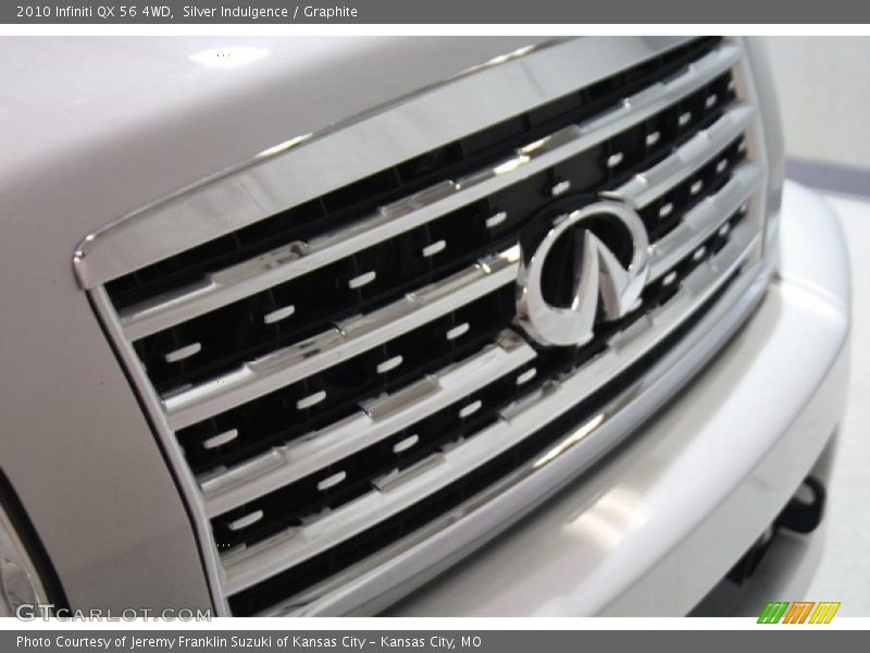 Silver Indulgence / Graphite 2010 Infiniti QX 56 4WD