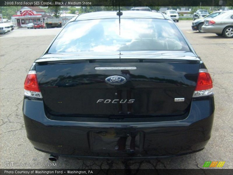 Black / Medium Stone 2008 Ford Focus SES Coupe