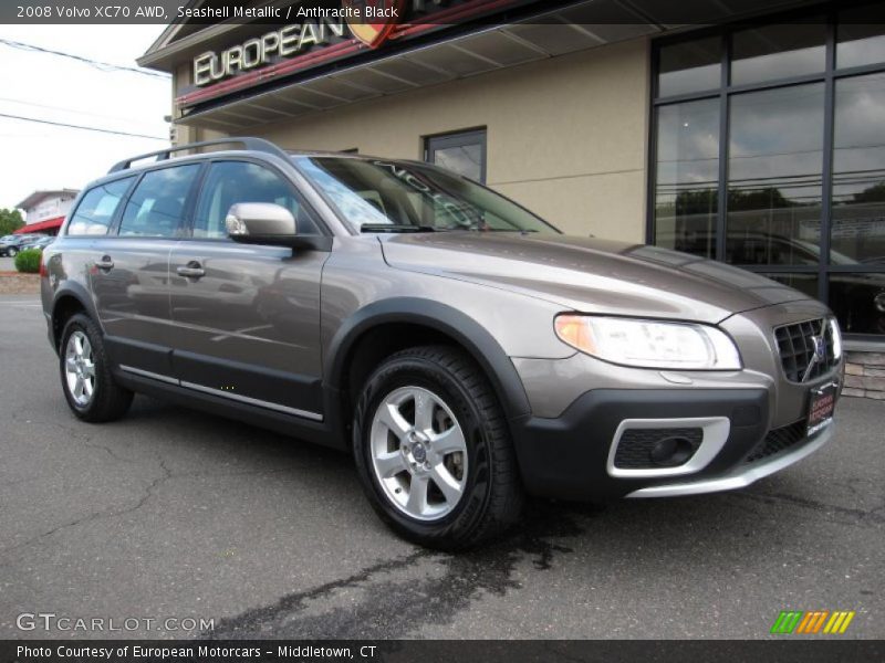 Seashell Metallic / Anthracite Black 2008 Volvo XC70 AWD