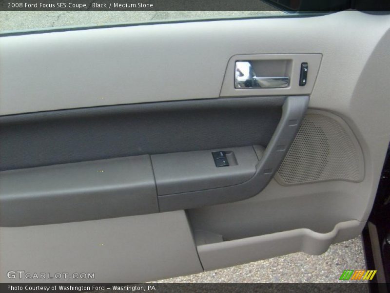 Black / Medium Stone 2008 Ford Focus SES Coupe