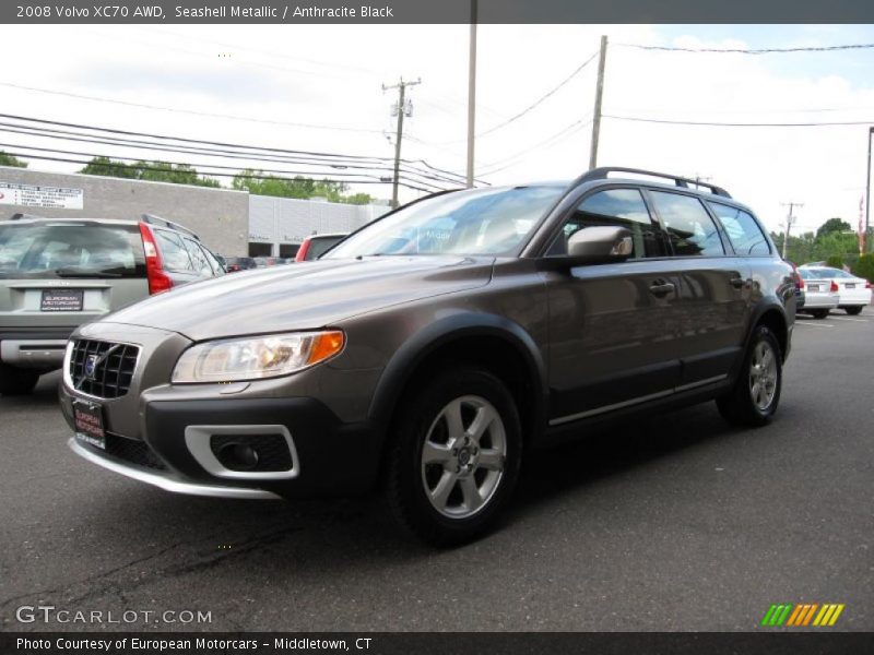 Seashell Metallic / Anthracite Black 2008 Volvo XC70 AWD