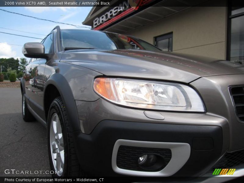 Seashell Metallic / Anthracite Black 2008 Volvo XC70 AWD