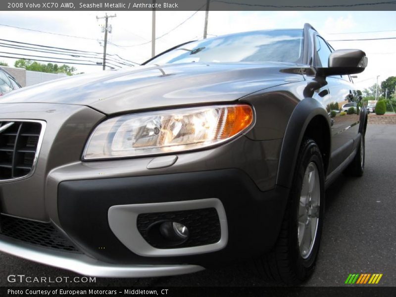 Seashell Metallic / Anthracite Black 2008 Volvo XC70 AWD