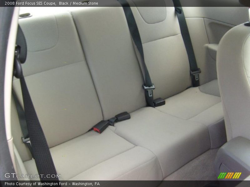 Black / Medium Stone 2008 Ford Focus SES Coupe
