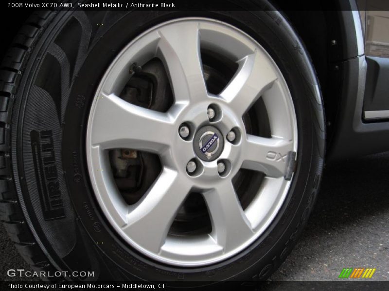 Seashell Metallic / Anthracite Black 2008 Volvo XC70 AWD
