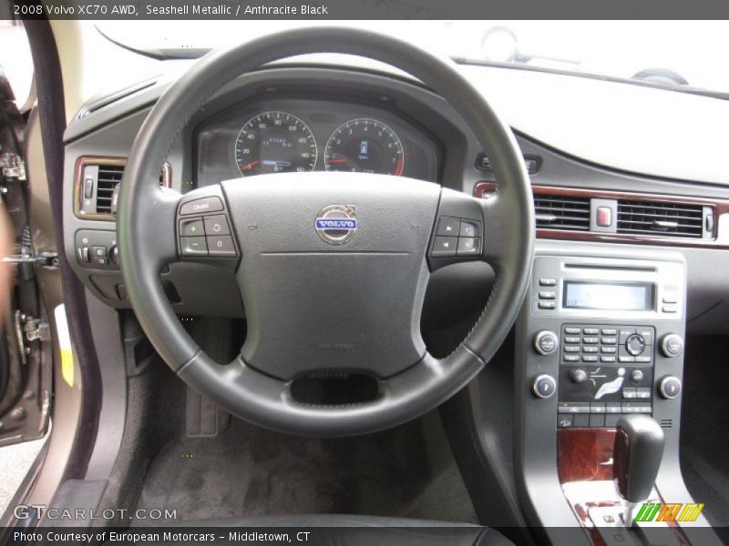 Seashell Metallic / Anthracite Black 2008 Volvo XC70 AWD
