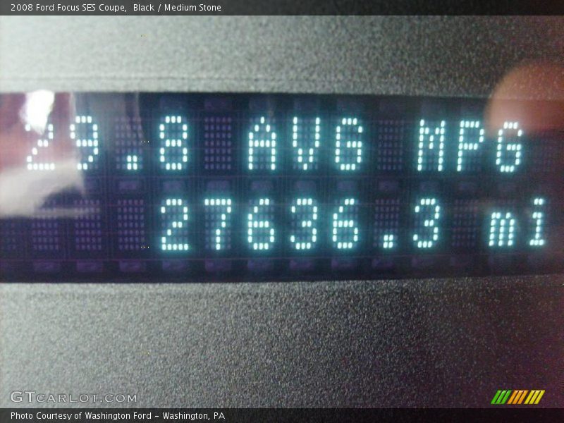 Black / Medium Stone 2008 Ford Focus SES Coupe