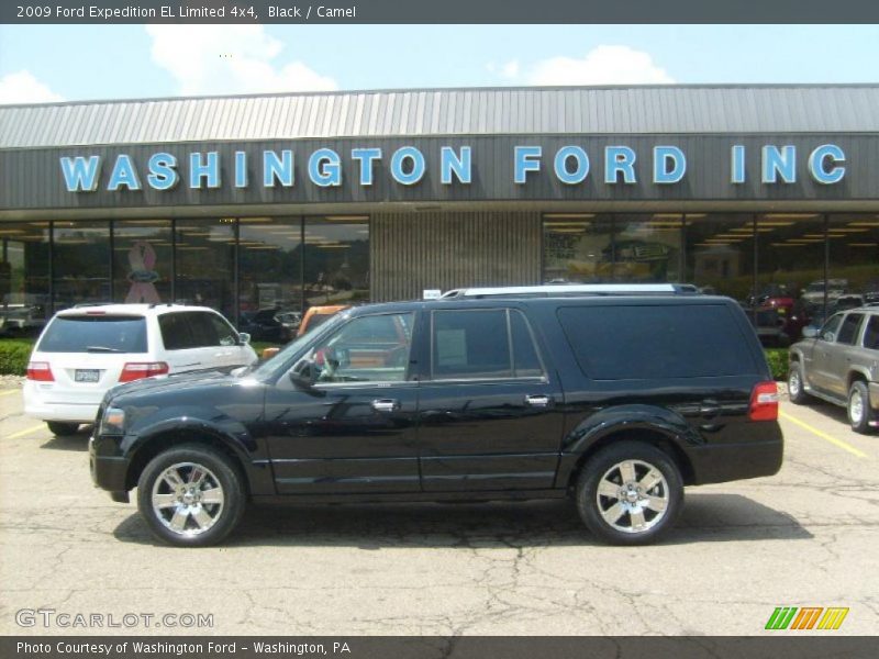 Black / Camel 2009 Ford Expedition EL Limited 4x4