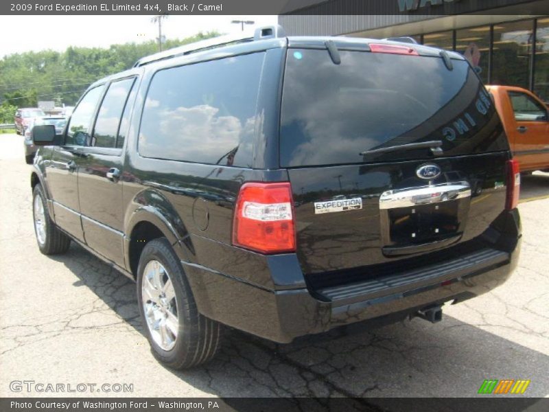Black / Camel 2009 Ford Expedition EL Limited 4x4