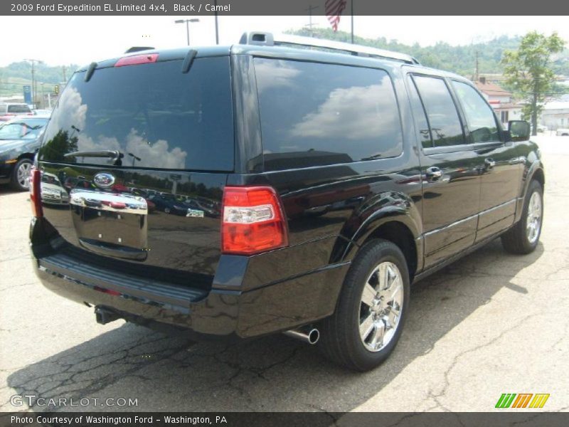 Black / Camel 2009 Ford Expedition EL Limited 4x4