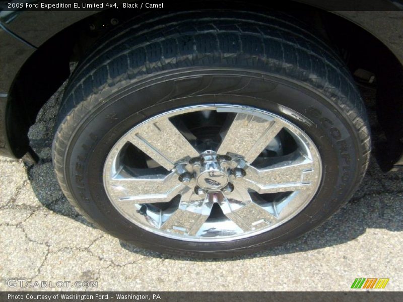 Black / Camel 2009 Ford Expedition EL Limited 4x4