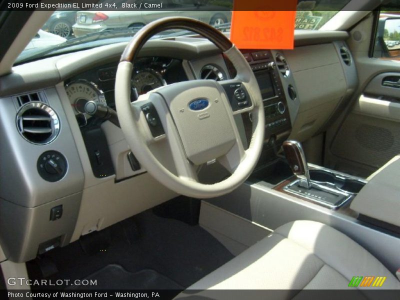 Black / Camel 2009 Ford Expedition EL Limited 4x4