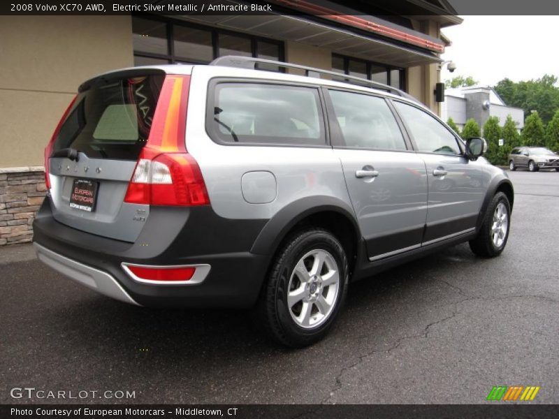 Electric Silver Metallic / Anthracite Black 2008 Volvo XC70 AWD