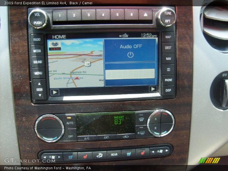 Black / Camel 2009 Ford Expedition EL Limited 4x4