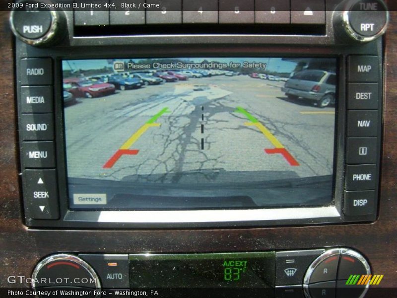 Black / Camel 2009 Ford Expedition EL Limited 4x4