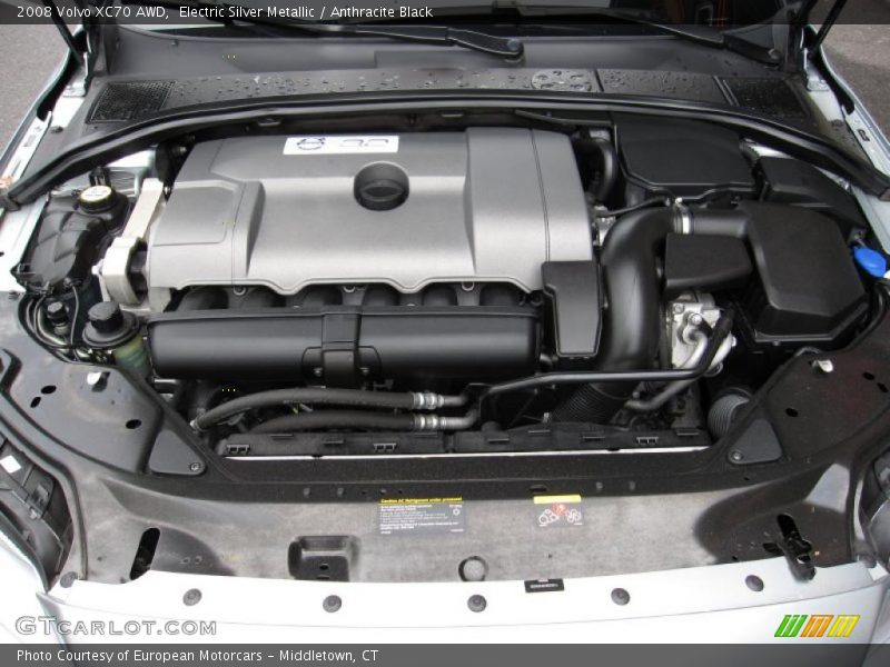 Electric Silver Metallic / Anthracite Black 2008 Volvo XC70 AWD