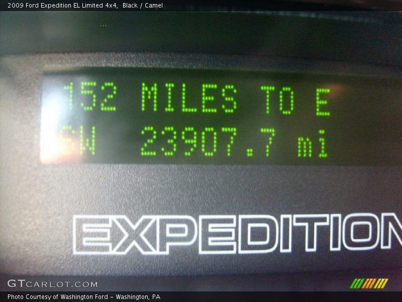 Black / Camel 2009 Ford Expedition EL Limited 4x4