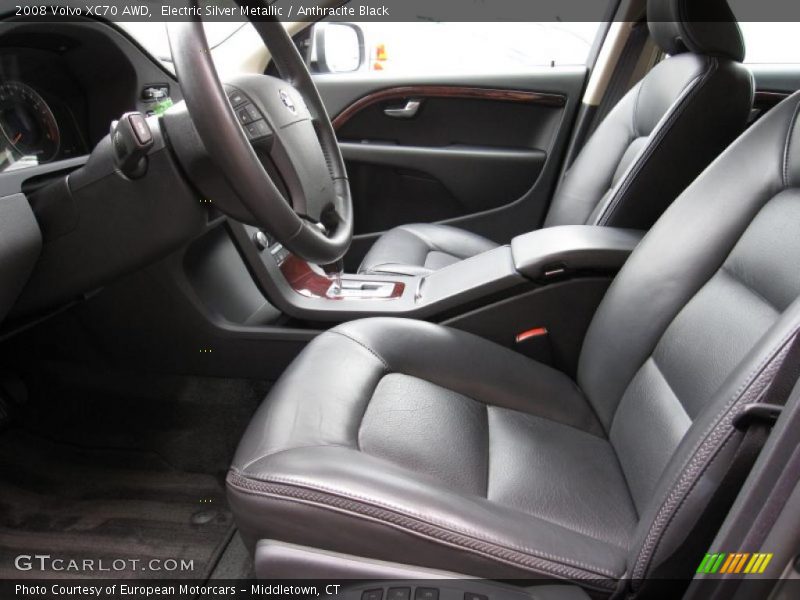 Electric Silver Metallic / Anthracite Black 2008 Volvo XC70 AWD