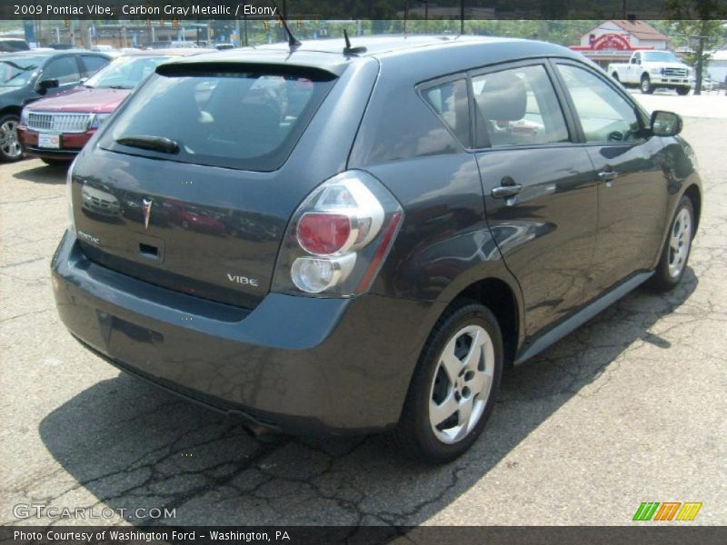 Carbon Gray Metallic / Ebony 2009 Pontiac Vibe