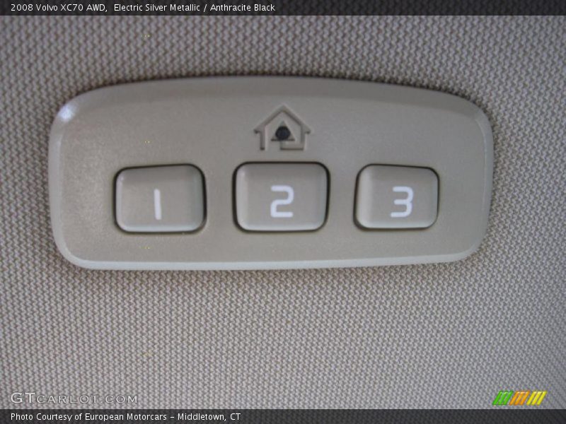 Electric Silver Metallic / Anthracite Black 2008 Volvo XC70 AWD