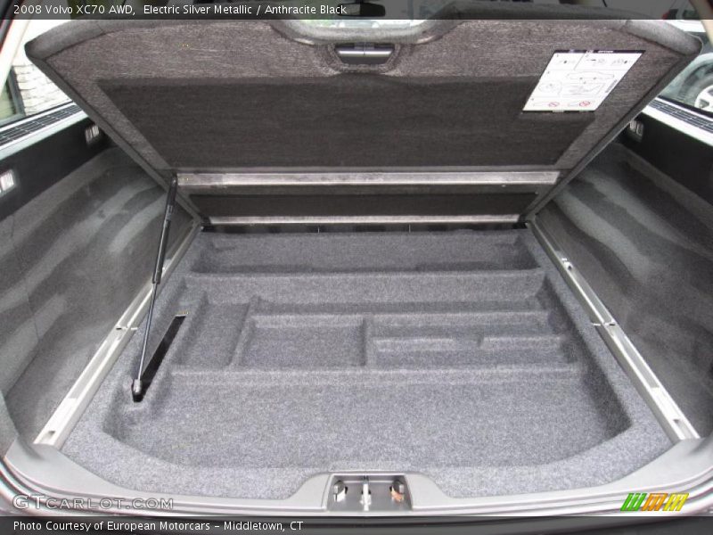 Electric Silver Metallic / Anthracite Black 2008 Volvo XC70 AWD